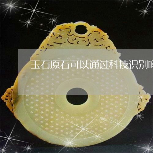 能否用科技識(shí)別玉石原石？